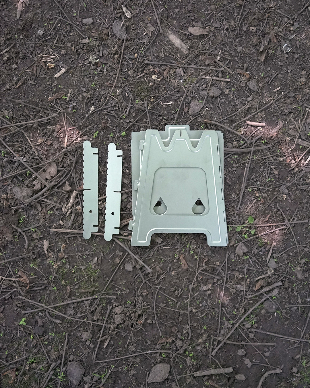 Folding Titanium Wood Stove