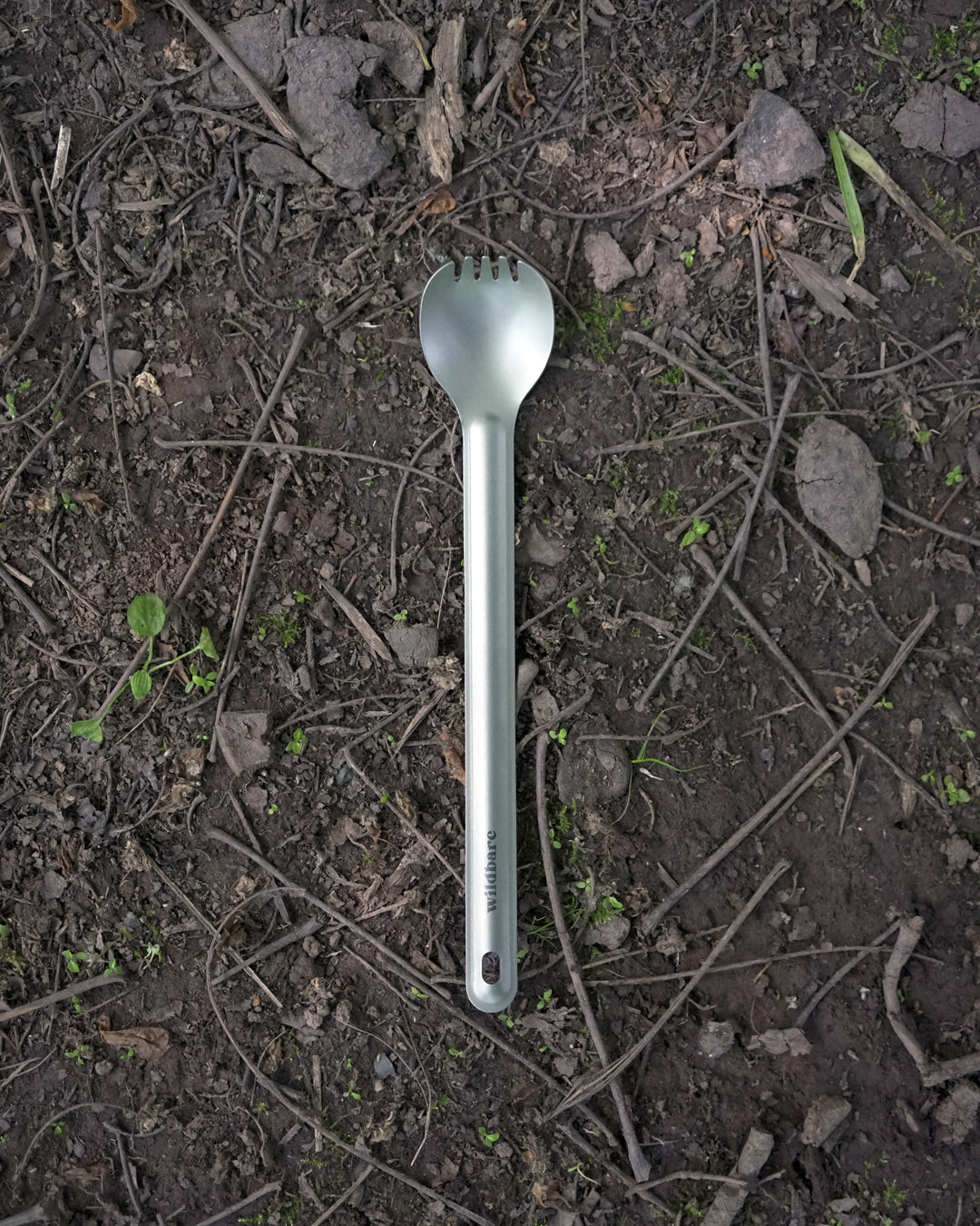 Long Handled Titanium Spork