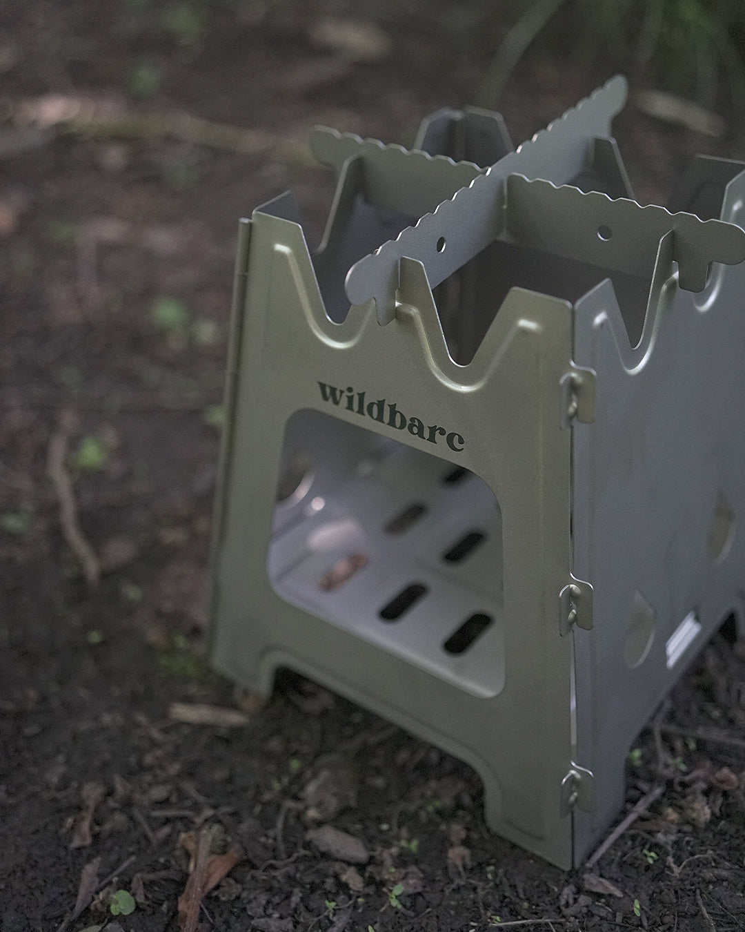 Folding Titanium Wood Stove