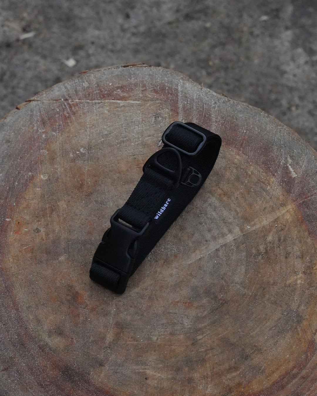 Black Waterproof Dog Collar