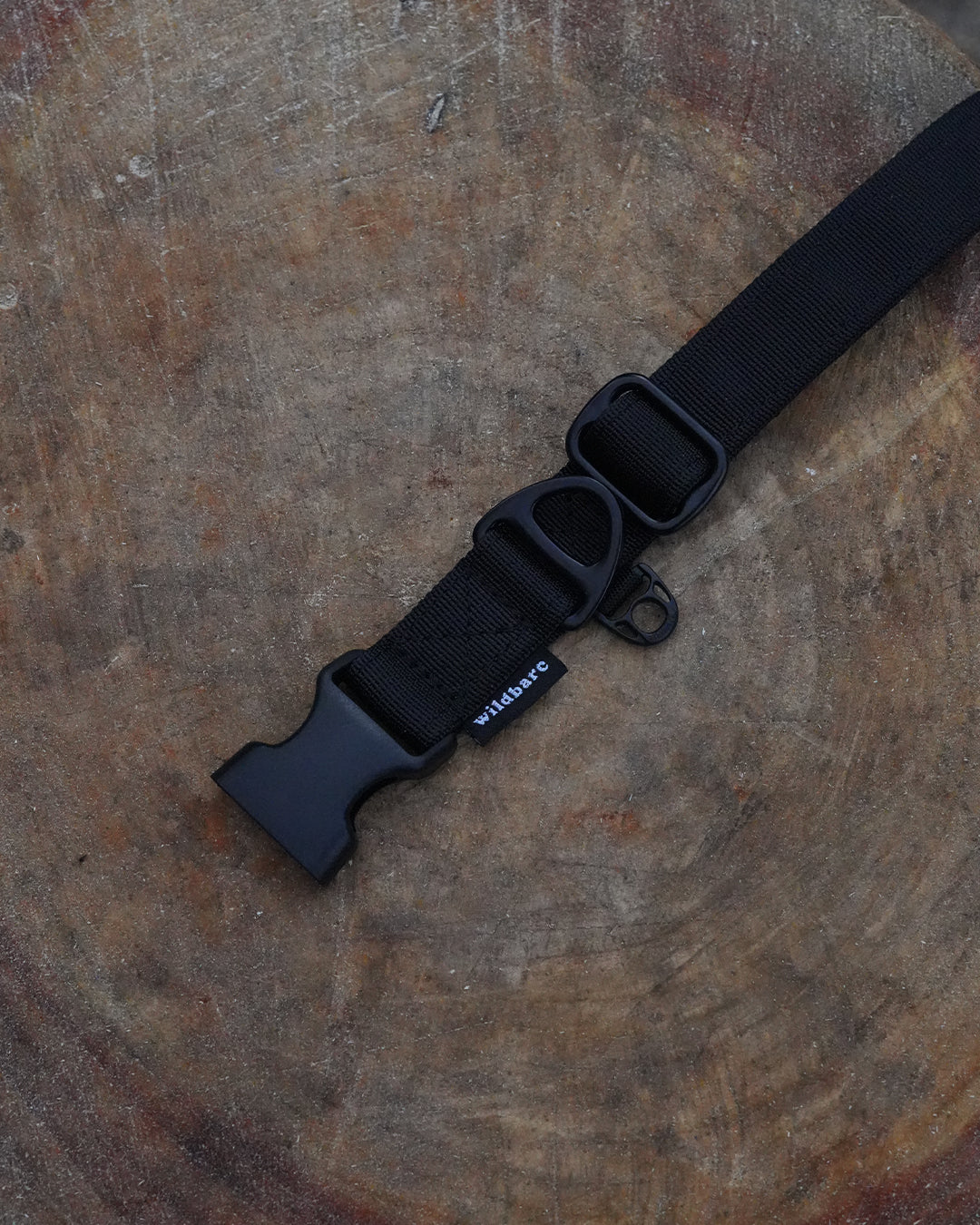 Black Waterproof Dog Collar