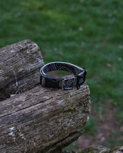 Topo Black Waterproof Dog Collar