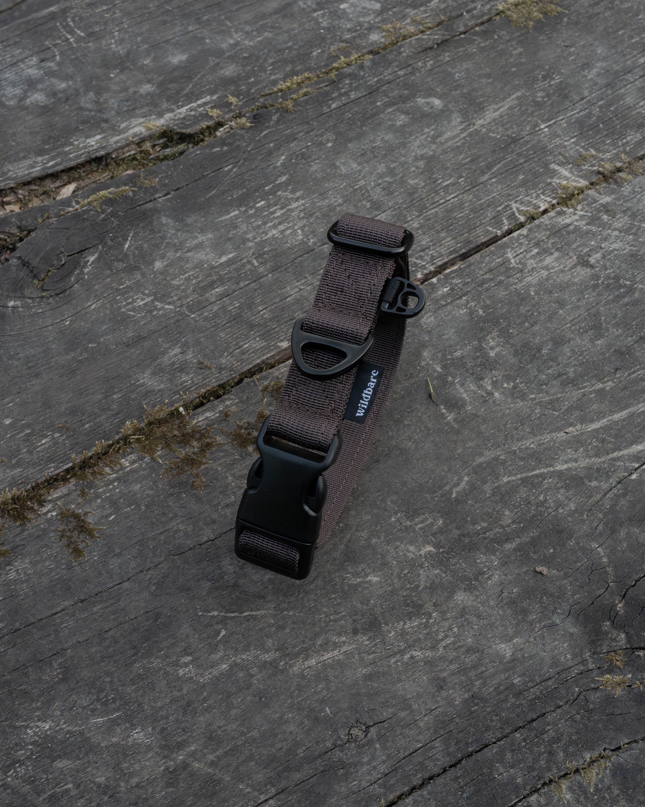 Dark Brown Waterproof Dog Collar