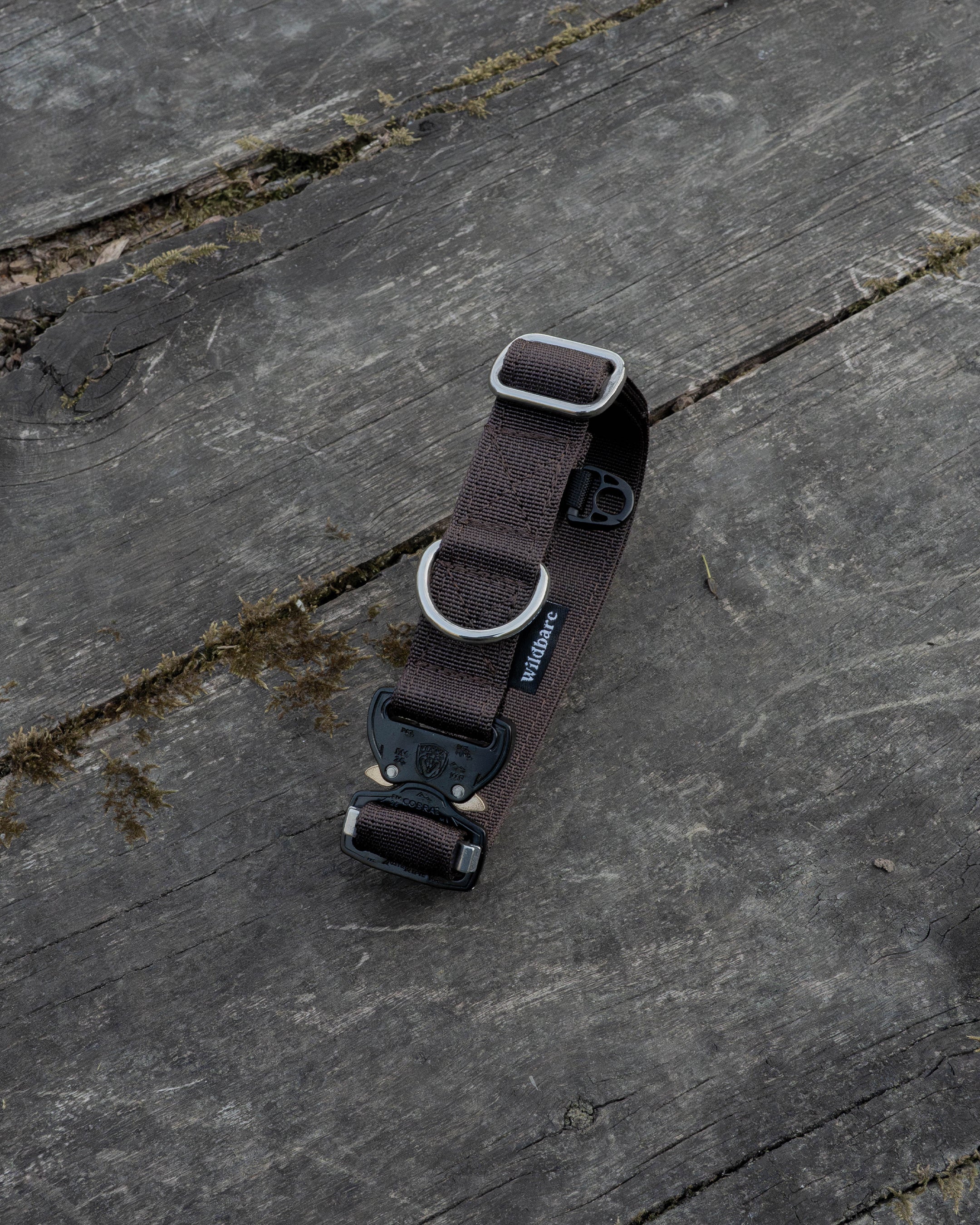 Dark Brown Waterproof Dog Collar