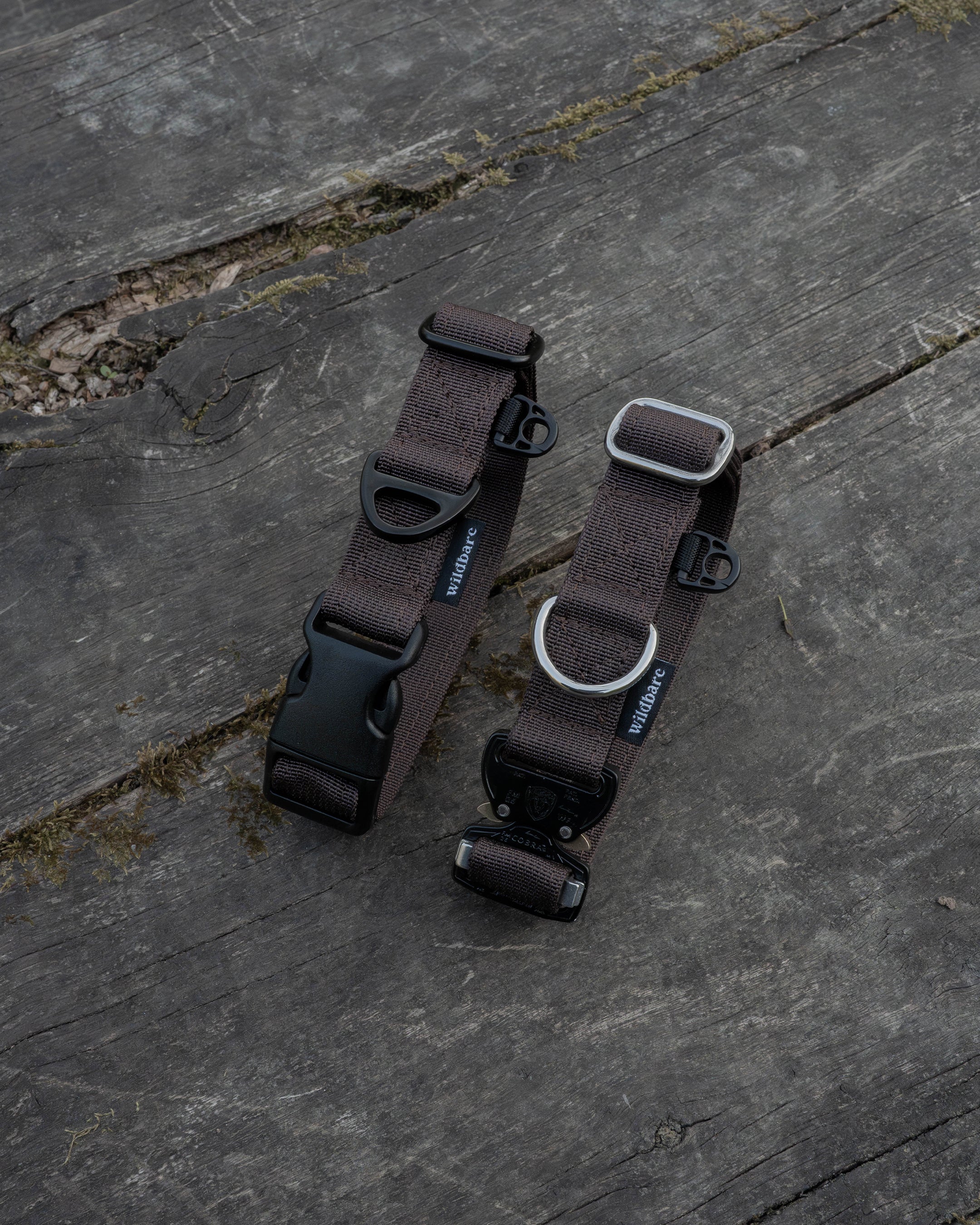 Dark Brown Waterproof Dog Collar