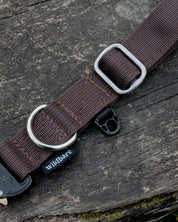 Dark Brown Waterproof Dog Collar