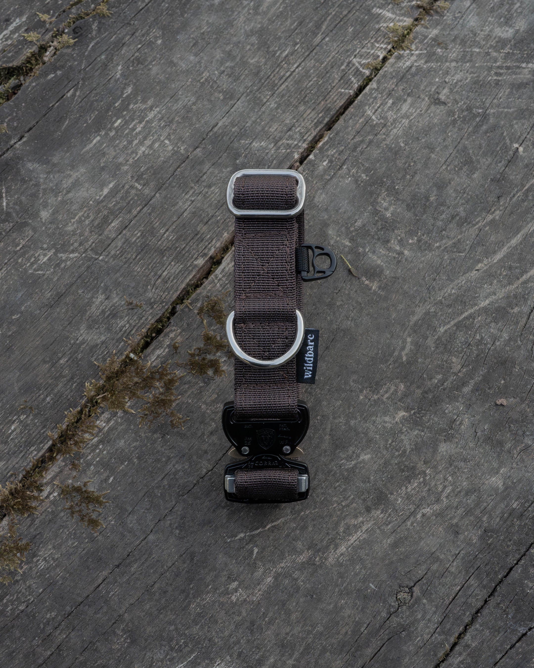 Dark Brown Waterproof Dog Collar