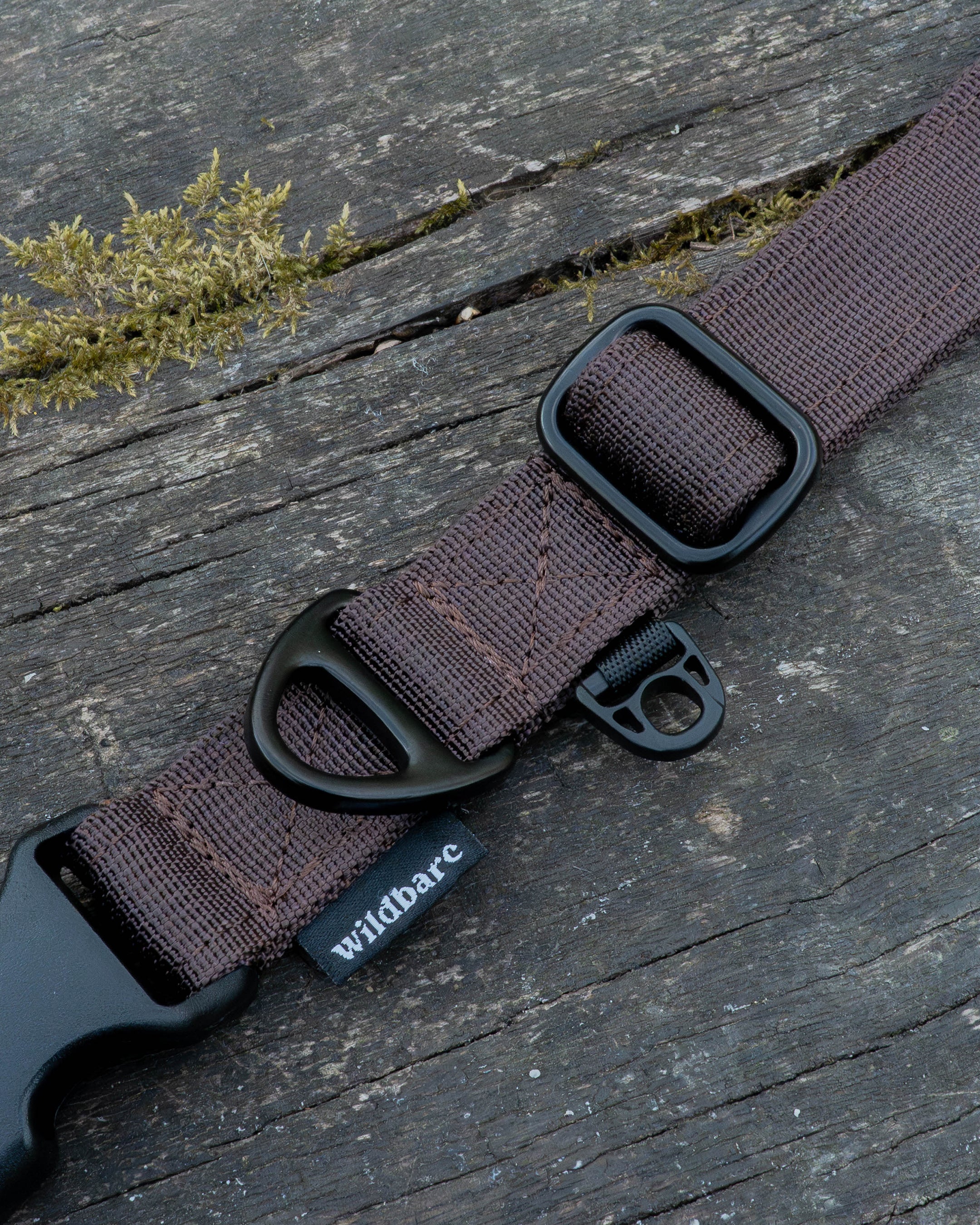 Dark Brown Waterproof Dog Collar