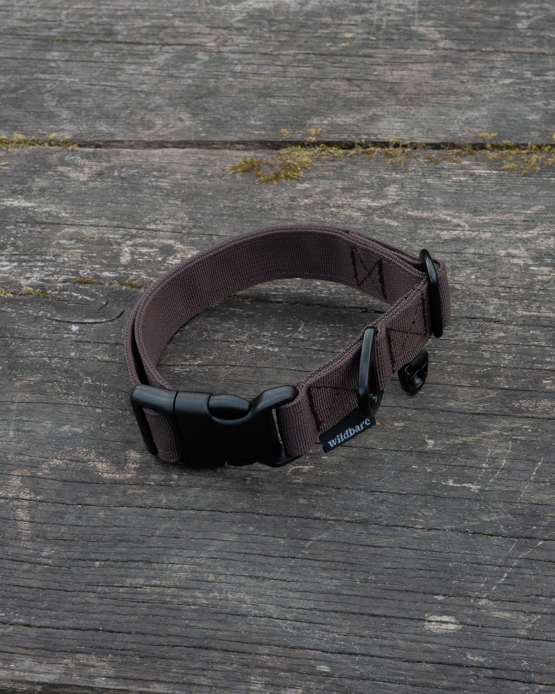 Dark Brown Waterproof Dog Collar