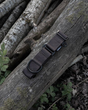 Dark Brown Waterproof Martingale Dog Collar