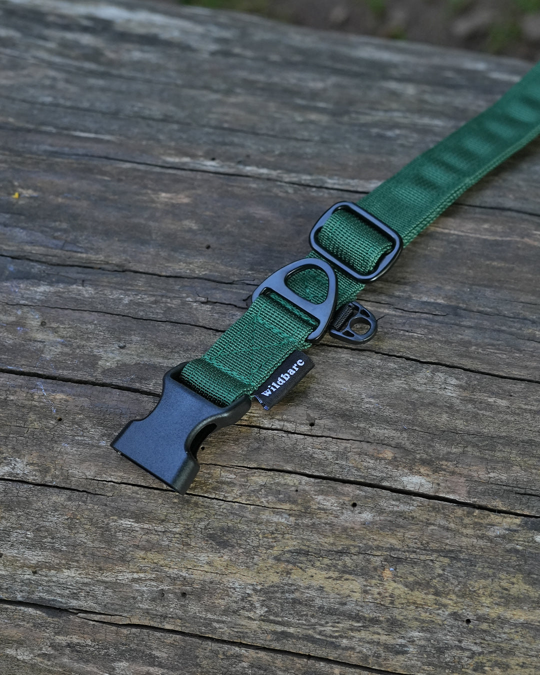 Forest Green Waterproof Dog Collar