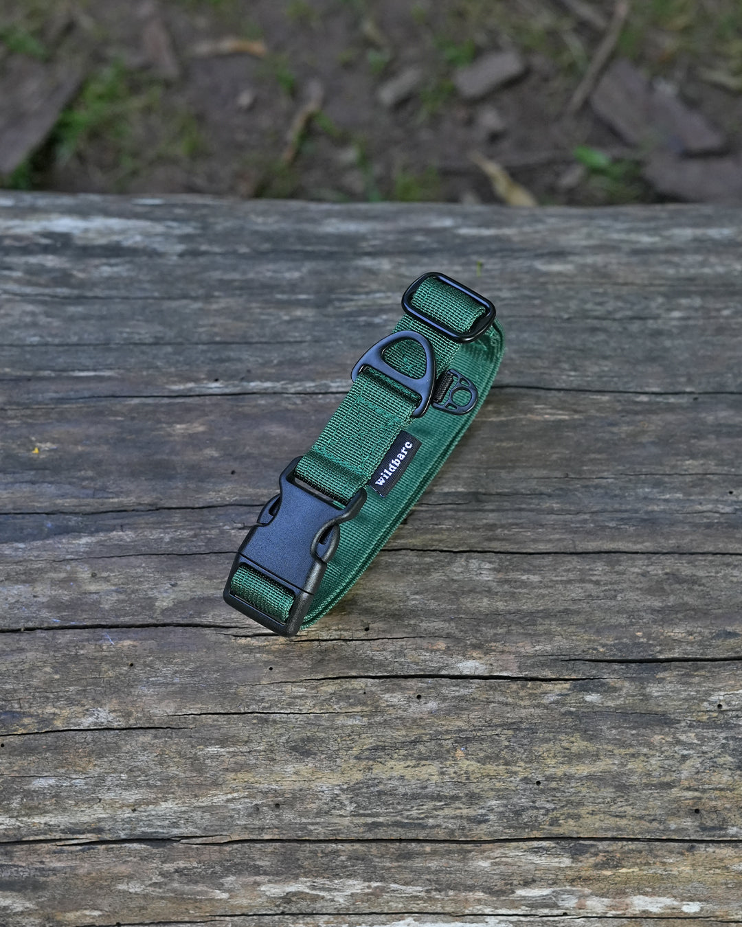 Forest Green Waterproof Dog Collar