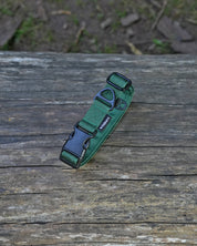 Forest Green Waterproof Dog Collar
