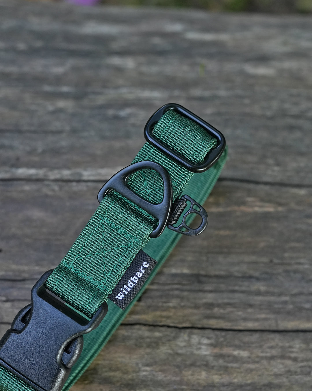 Forest Green Waterproof Dog Collar