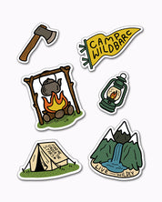 Wildbarc Bushcrafter Sticker Pack
