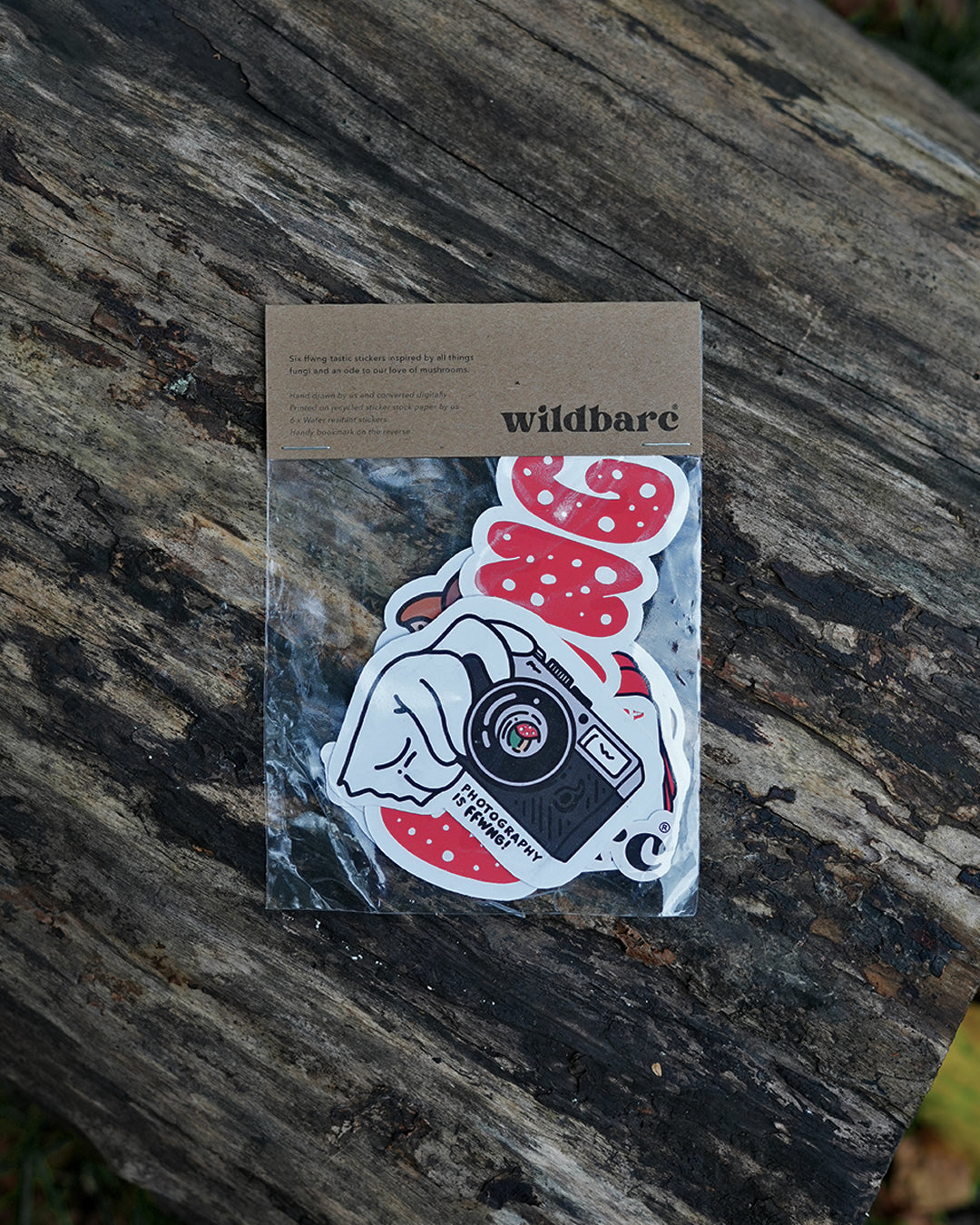 Ffwng (fungus) Sticker Pack