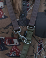 Hiraeth Waterproof Dog Flat Lead with Traffic Handles