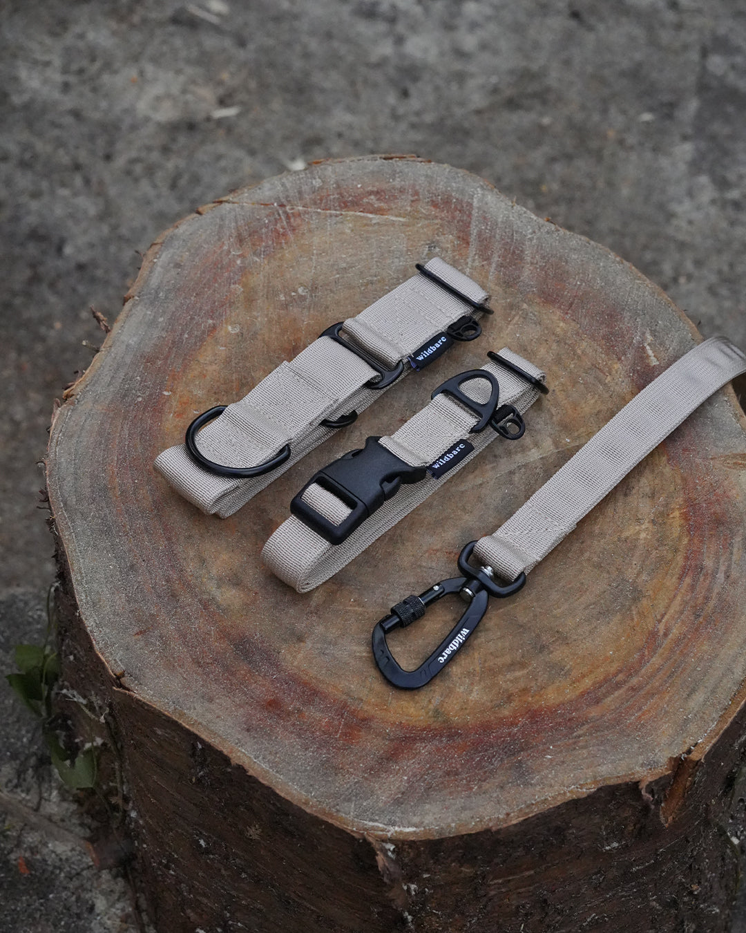 Khaki Waterproof Dog Lead