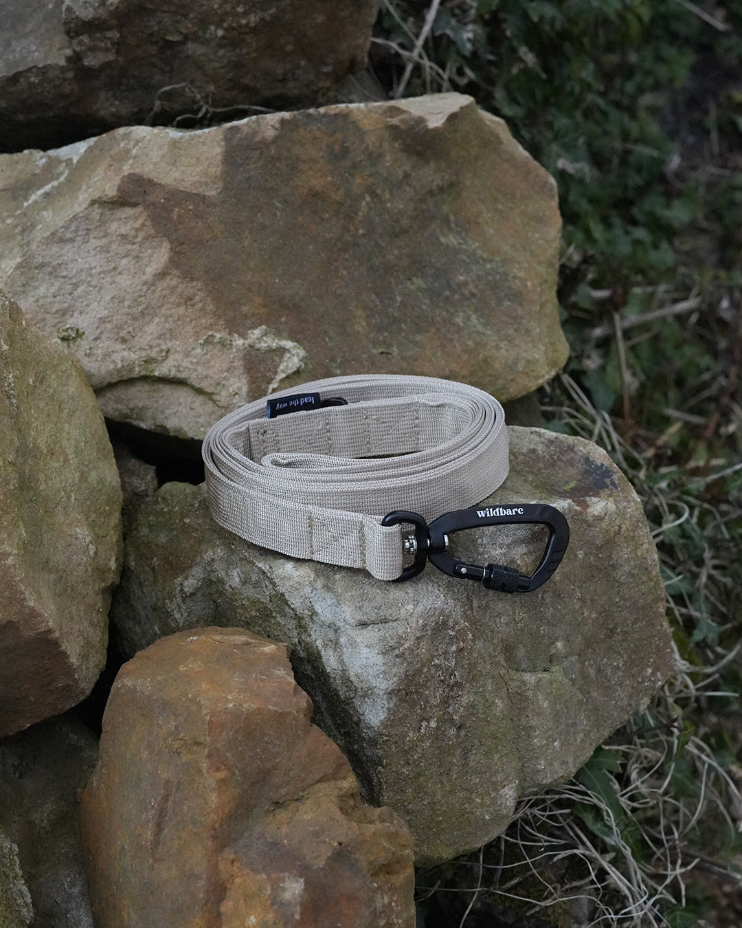 Khaki Waterproof Dog Lead