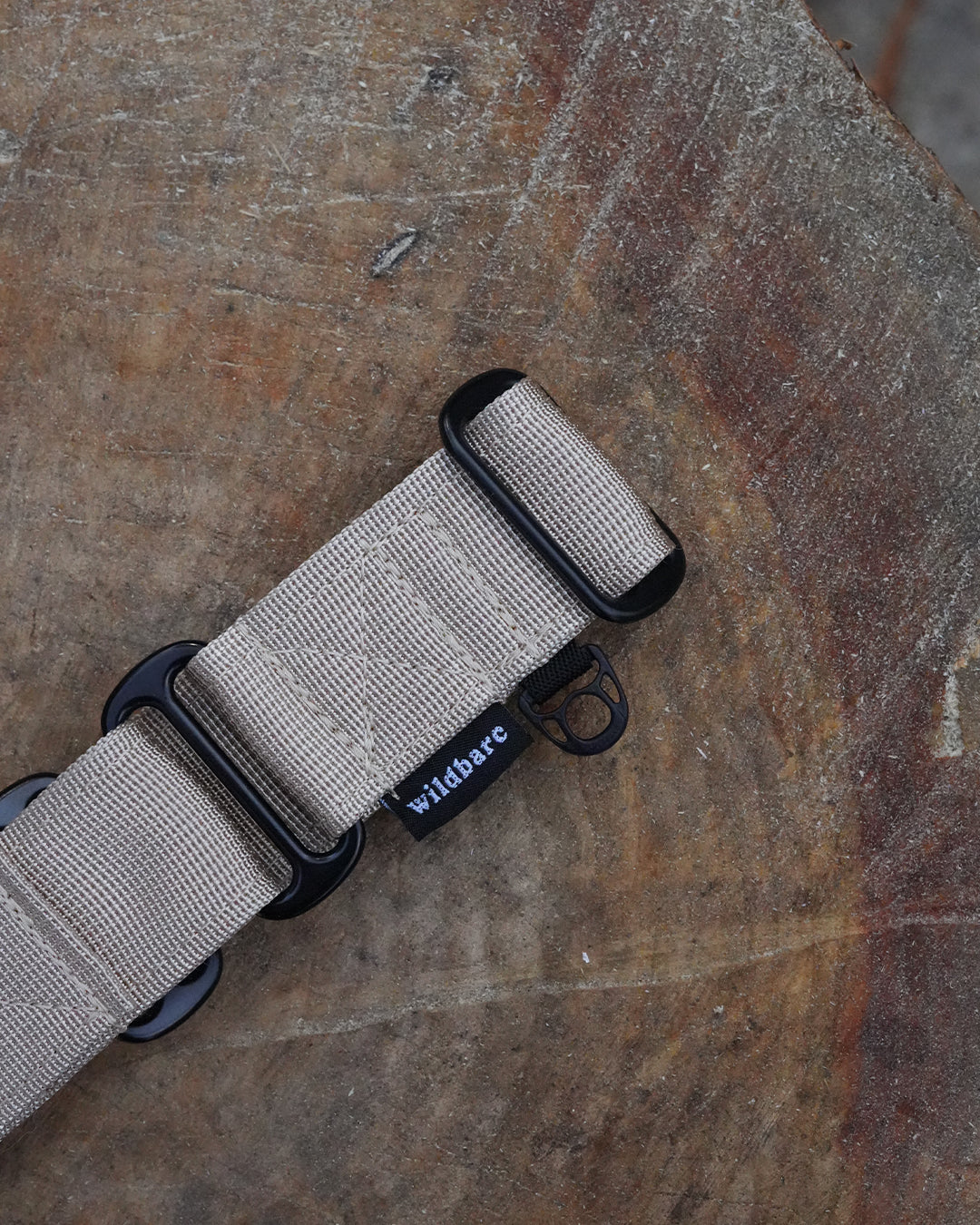 Khaki Waterproof Martingale Dog Collar