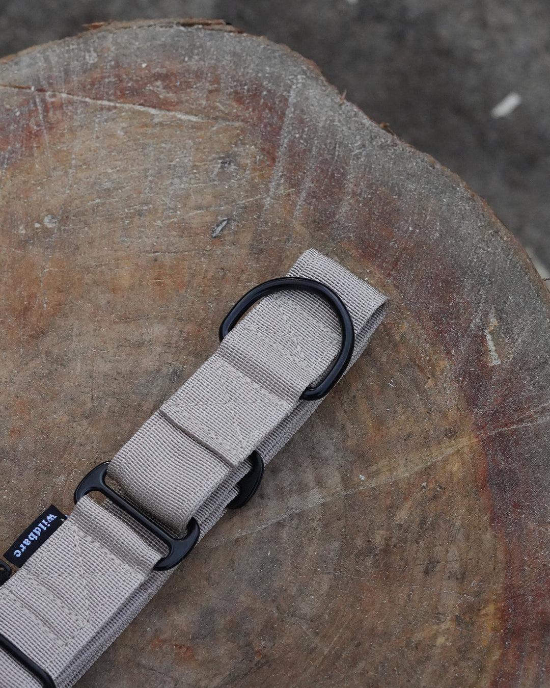Khaki Waterproof Martingale Dog Collar
