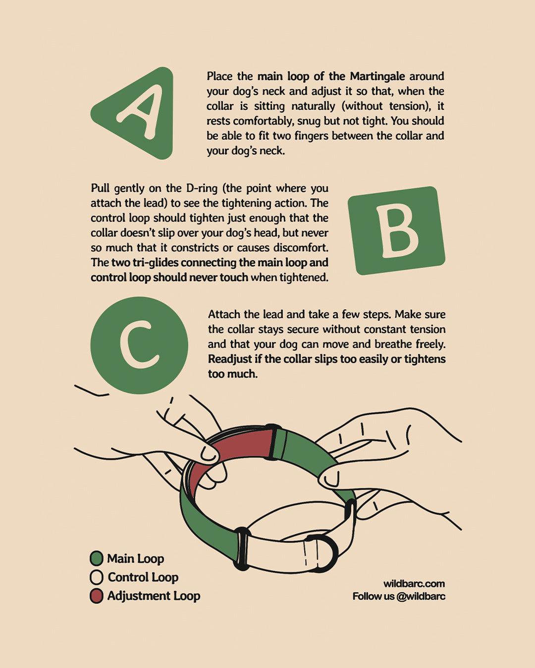 Hiraeth Martingale Dog Collar