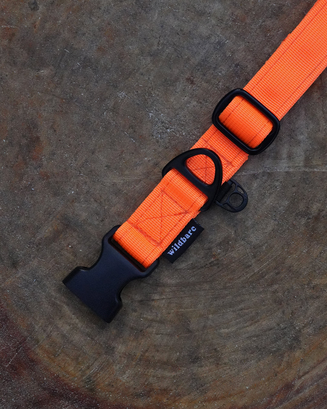 Orange Waterproof Dog Collar