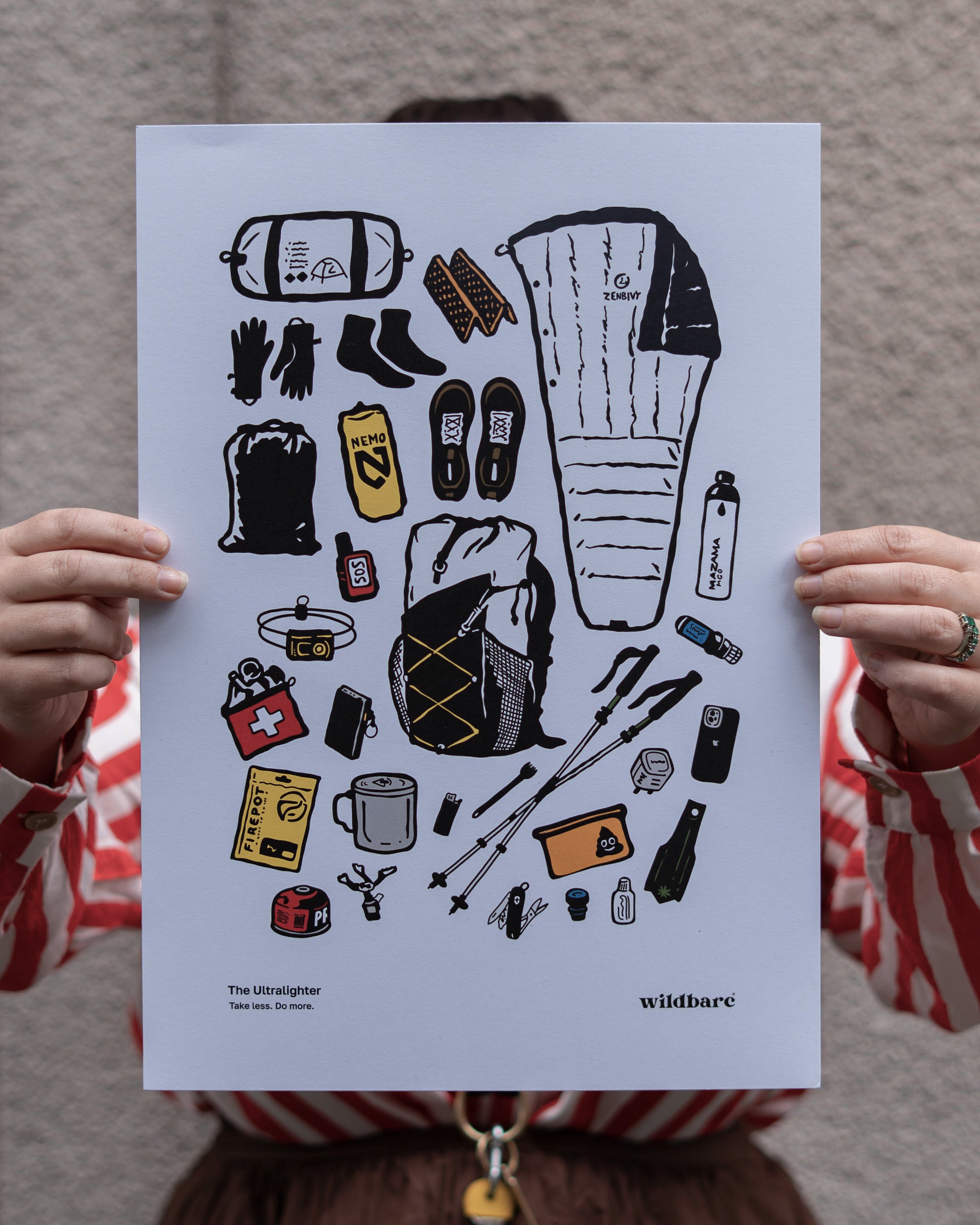 The Ultralighter A3 Art Print