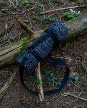 Topo Black Travel Dog Mat