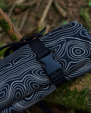 Topo Black Travel Dog Mat