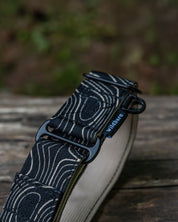 Topo Black Waterproof Martingale Dog Collar