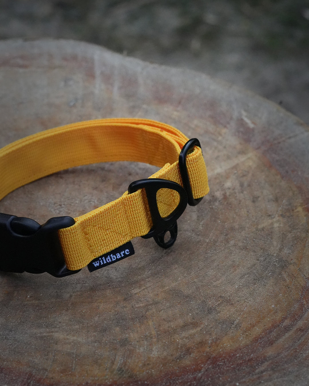 Yellow Waterproof Dog Collar