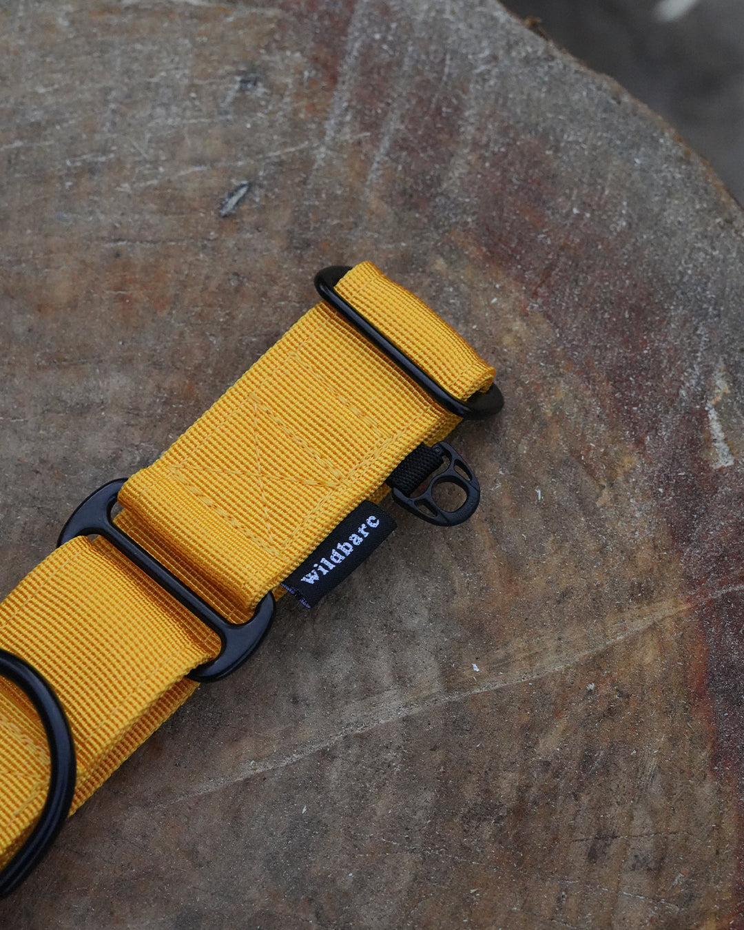 Yellow Waterproof Martingale Dog Collar